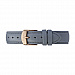 Fairfield 37mm Leather Strap - Gray